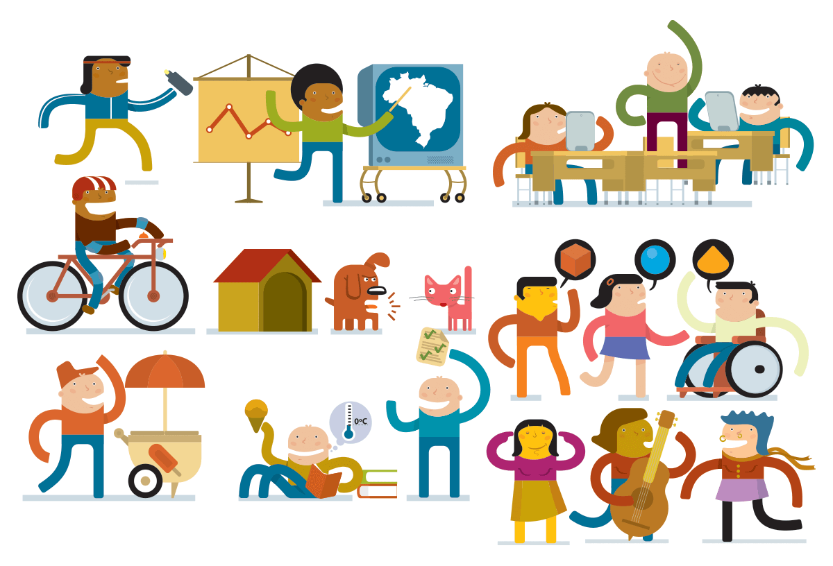 Simple Character Flat